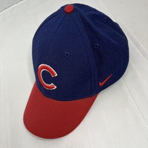 Chicago Cubs‎ Nike Strapback Cap Hat Genuine Merchandise One Size Blue/Red